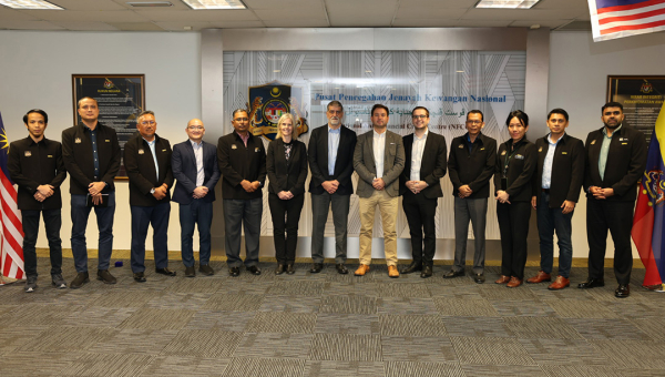 COURTESY VISIT FROM NATIONAL ECONOMIC CRIME CENTRE (NECC) OF THE NATIONAL CRME AGENCY