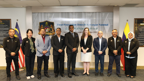 COURTESY VISIT BY THE CORRUPTION AND ECONOMIC CRIMES BRANCH FOR SOUTH-EAST ASIA, UNITED NATIONS OFFICE ON DRUGS AND CRIME (UNODC), TO THE NFCC