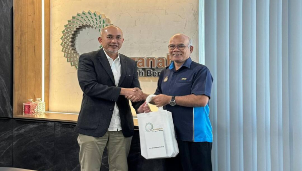 COURTESY VISIT OF NFCC DIRECTOR GENERAL TO THE CHIEF EXECUTIVE OFFICER QHAZANAH SABAH BERHAD