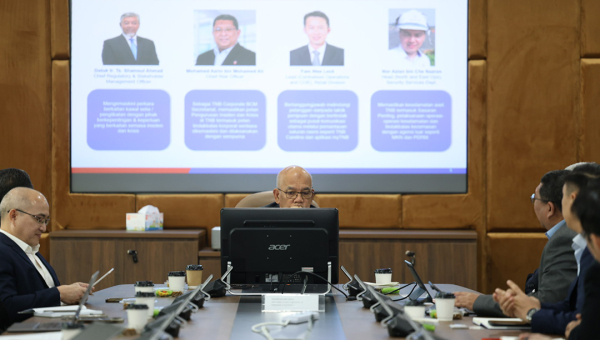 KUNJUNGAN HORMAT TENAGA NASIONAL BERHAD (TNB) KE NFCC